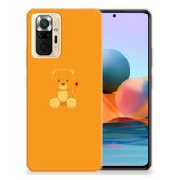 Xiaomi Redmi Note 10 Pro Telefoonhoesje met Naam Baby Beer - thumbnail