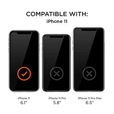 Eiger Tri Flex voor iPhone 11 / XR Display Folie Screenprotector (2-Pack)