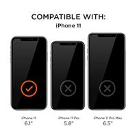 Eiger Tri Flex voor iPhone 11 / XR Display Folie Screenprotector (2-Pack) - thumbnail