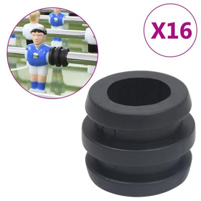 VidaXL Stangstopper tafelvoetbal 16 st 15,9/16 mm VidaXL Stangstopper tafelvoetbal 16 st 15,9/16 mm