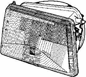 Koplamp links BILUX + H4 4025941