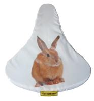 Niet Verkeerd zadeldekje Konijn wit 24 cm - thumbnail