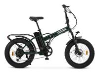 Elektrische Fiets Nilox X8 PRO 20X4P Groen 250 W 20" - thumbnail