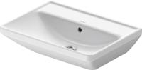 Wastafel Duravit D-Neo Met Overloop Kraanvlak Zonder Kraangat 60 cm Hoogglans Wit - thumbnail