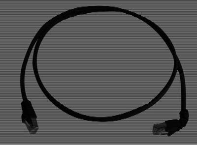 Telegärtner 100008489 RJ45 Netwerkkabel, patchkabel CAT 6A S/FTP 3.00 m Zwart Vlambestendig, Halogeenvrij 1 stuk(s)