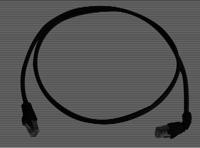 Telegärtner 100008489 RJ45 Netwerkkabel, patchkabel CAT 6A S/FTP 3.00 m Zwart Vlambestendig, Halogeenvrij 1 stuk(s) - thumbnail