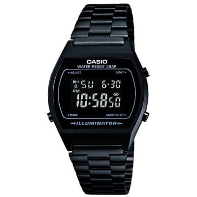 Casio B640WB-1BEF Horloge Retro digitaal zwart - thumbnail