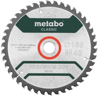 Metabo Accessoires Cirkelzaagblad PrecisionCutClassic | Ø 165x20 | 42WZ 5° /B | 628027000 628027000 Metabo Accessoires Cirkelzaagblad PrecisionCutClassic | Ø 165x20 | 42WZ 5° /B | 628027000 628027000