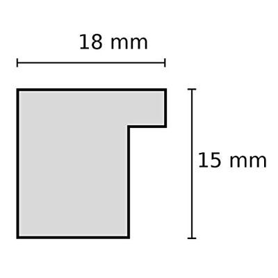 Zep fotolijst v32644 regent 4 white 30x45 / 40x60 cm