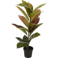 Kunstplant Calathea 40x65 cm Groen/Roze - thumbnail