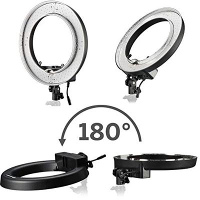 BRESSER BR-RL12 LED Ring Daglichtlamp 45W/4320 Lumen - thumbnail