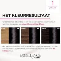 L&apos;Oréal Paris Excellence 1 Zwart - thumbnail