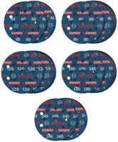 Bosch Accessories 2608902429 Schuurschijvenset Diameter 125 mm Korrelgrootte (num)=60, 80, 120, 240, 180 1 stuk(s) - thumbnail