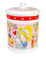 BLOND AMSTERDAM VOORRAADPOT KONIJN 16X16X22,5 CM - thumbnail