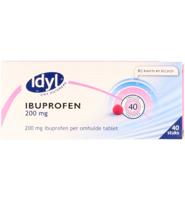 Idyl Ibuprofen 200mg suikervrij 40 Tabletten - thumbnail