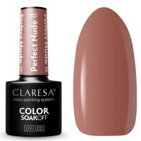 Claresa uv/led gellak 5ml perfect nude 8 - thumbnail