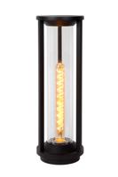 Lucide CADIX - Sokkellamp - Ø 16 cm - 1xE27 - IP65 - Zwart - thumbnail