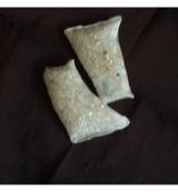 Lichtwesen Liwe nekkussen kristalzakjes bergkristallen 2 Stuks