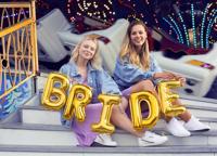 Folieballon Goud Letter &apos;D&apos; - 35cm - thumbnail