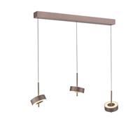 Paul Neuhaus 3-lichts hanglampQ-Rotate bruin modern - 2248-34 - thumbnail