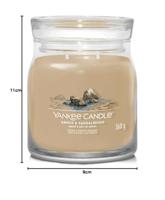 Yankee Candle amber & sandalwood signature medium jar - thumbnail