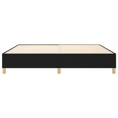 Boxspringframe stof zwart 140x200 cm Boxspringframe stof zwart 140x200 cm