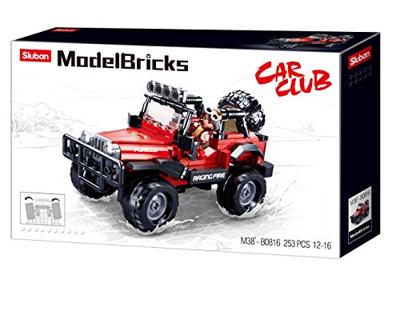 Sluban Off-Road Jeep bouwstenen set (M38-B0816) Sluban Off-Road Jeep bouwstenen set (M38-B0816)
