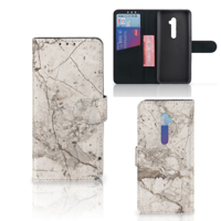 OPPO Reno2 Bookcase Marmer Beige - thumbnail