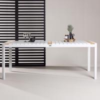 Nohr Tuintafel 'Lynnetta' 200 x 100cm, kleur Wit - thumbnail