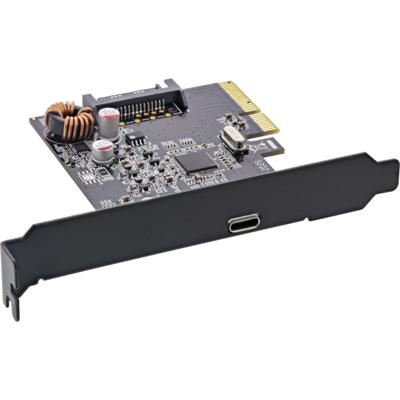InLine Interface Card USB 3.2 Gen.2x2. 1x USB-C PCIe x4