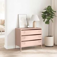Dressoir 68x39x58,5 cm koudgewalst staal roze - thumbnail
