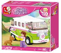 Sluban Camper (Girl's Dream) bouwstenen set (M38-B0523) - thumbnail