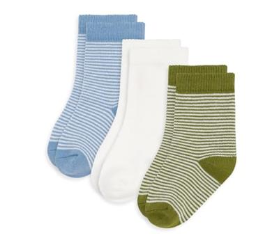 Set van 3 paar sokken baby wit