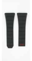 Horlogeband Omega 98000285 Rubber Zwart 30mm - thumbnail