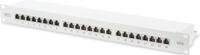 Digitus DN-91624S-EA 24 poorten Netwerkpatchpaneel 483 mm (19) CAT 6A 1 HE Grijs-wit (RAL 7035) Ingericht - thumbnail