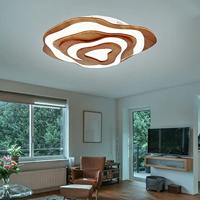 Globo Houten plafondlampJacks 58cm - 41768-40 - thumbnail