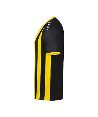JAKO 4215K Maillot Inter Mc Kids - Zwart/Citroen - 164