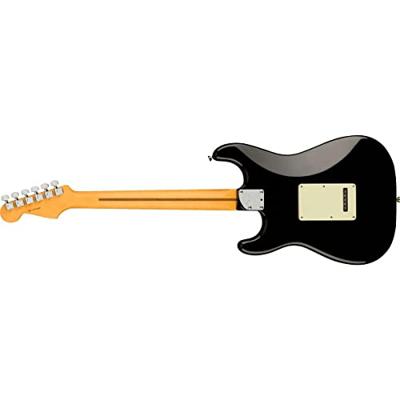 Fender American Professional II Stratocaster Black MN elektrische gitaar met koffer - thumbnail