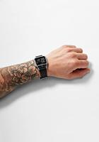 Nixon A1320-130 Zwart Zilverkleurig Heren horloge - thumbnail