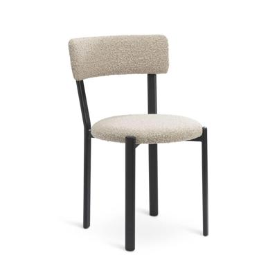 Jesper Home Eetkamerstoel 'Obu' Bouclé, kleur Very Dromedary