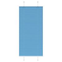 VidaXL Plissé rolgordijn 65x150 cm stofbreedte 64,4 cm polyester blauw - thumbnail