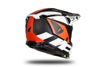UFO PLAST crosshelm "echus helmet echus m bl./orange/white matt - thumbnail