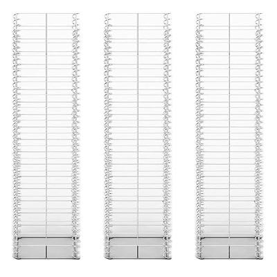 VidaXL 3-delige schanskorfset 25x25x100 cm gegalvaniseerd draad