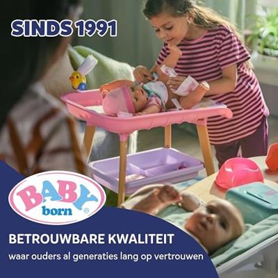 Baby Born Regenboog Bed + Licht en Geluid Wit