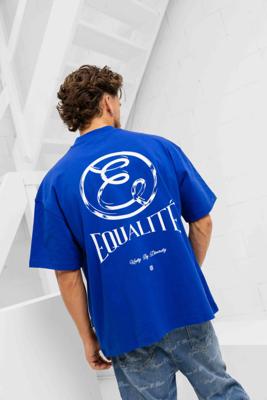 Equalité Chloé Boxy T-Shirt Heren Blauw - Maat S - Kleur: Blauw | Soccerfanshop