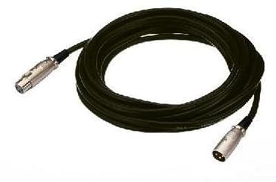 Monacor MEC-20/SW XLR Kabel [1x XLR-stekker - 1x XLR-bus] 6 m Zwart