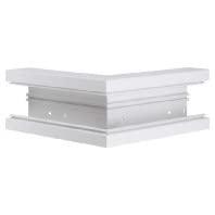 Hager BR6513039016 Buitenhoek (b x d) 130 mm x 68 mm Wit 1 stuk(s) - thumbnail