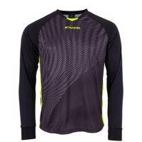 Stanno 415004K Vortex Keeper Shirt Long Sleeve Kids - Black-Neon Yellow - 140 - thumbnail