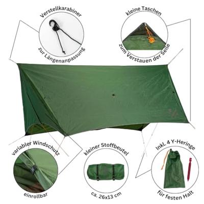 Amazonas Wing Tarp zonnezeil