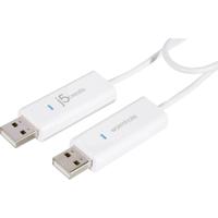 J5 create JUC100 USB-kabel 1,2 m USB A wit – USB-kabel (1,2 m, USB A, USB A, 2.0, stekker/stekker, aansluiting) - thumbnail